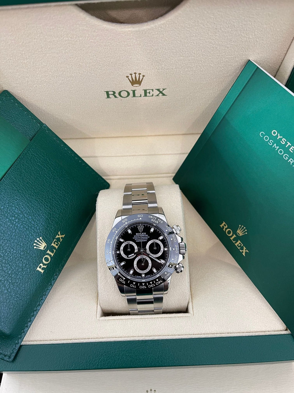 RLX Daytona Noir Oyster Steel 116500LN