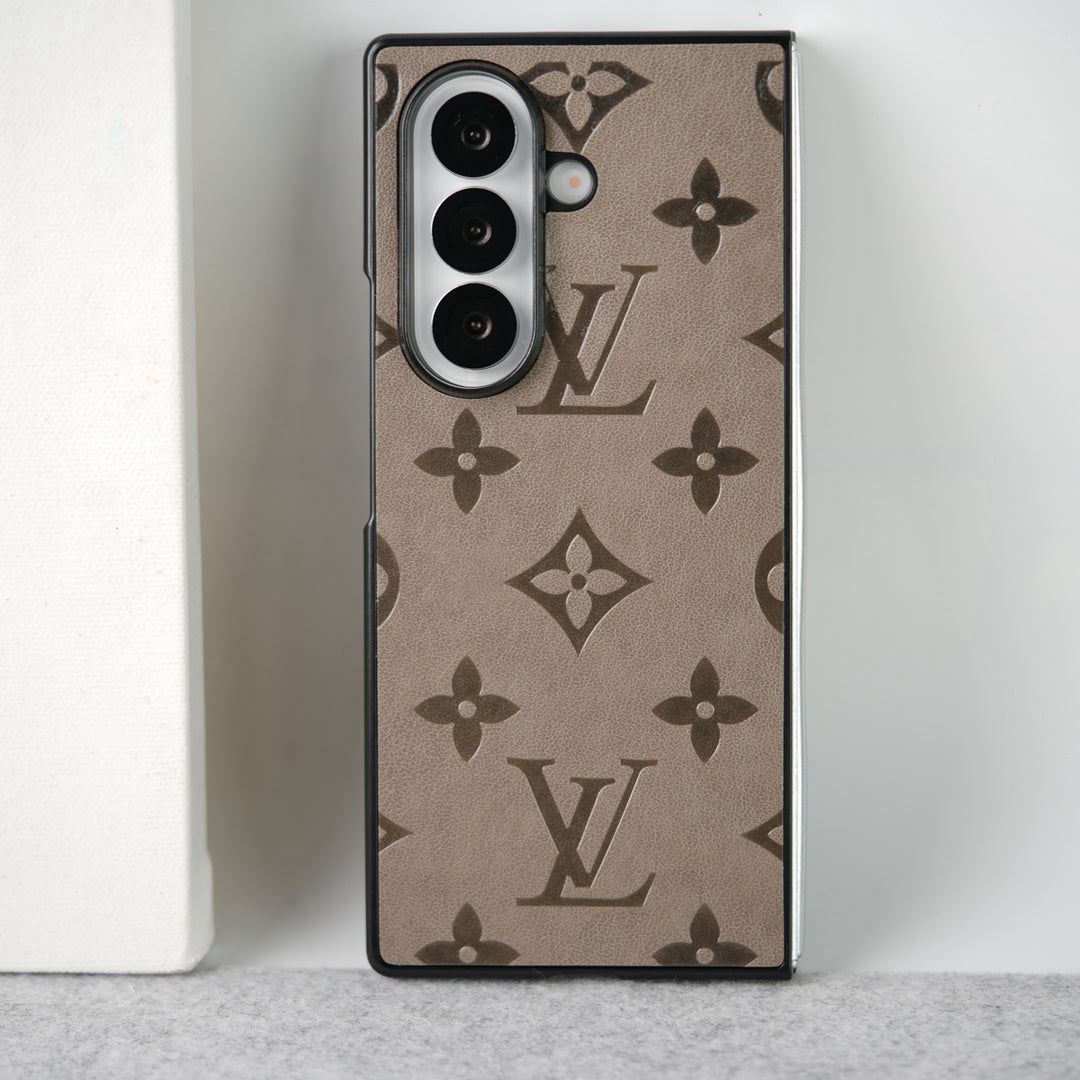 Luxury Embossed Leather Case