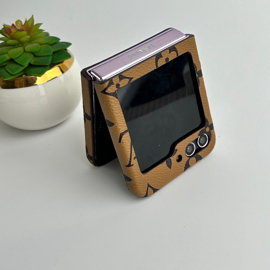 Premium Pattern Leather Case