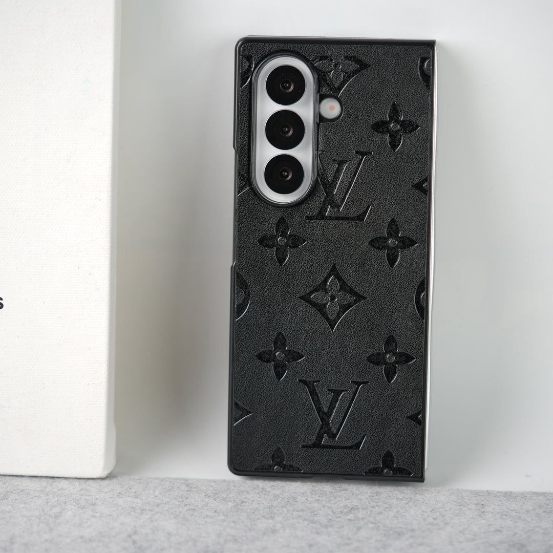 Luxury Embossed Leather Case