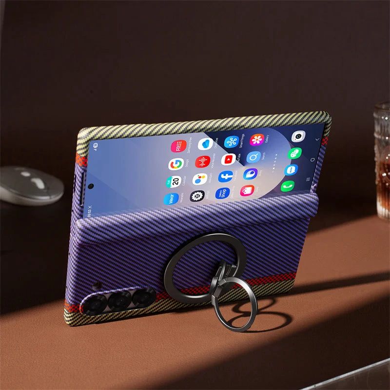 Foldable Phone Case with Ring