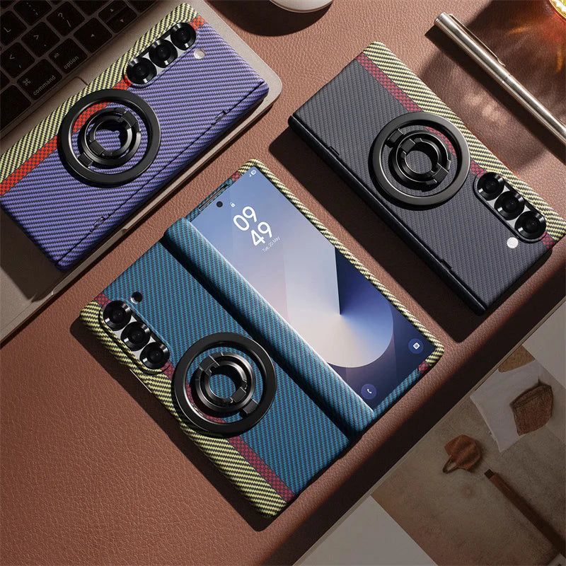 Foldable Phone Case with Ring