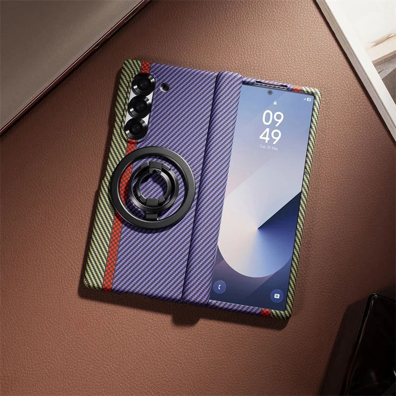 Foldable Phone Case with Ring