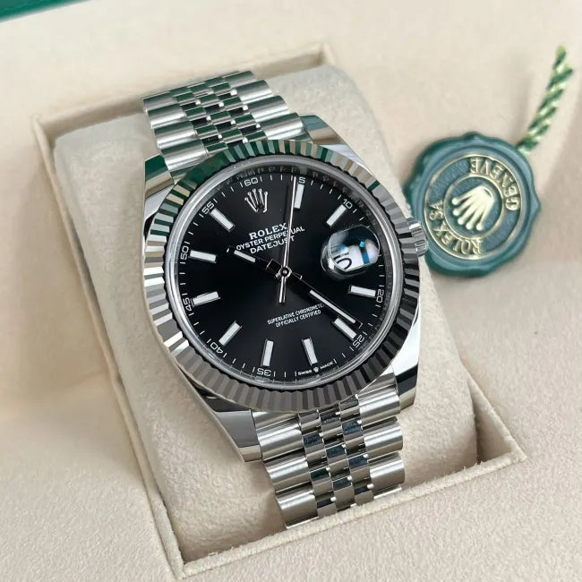 Datejust Noir Stick Dial Oyster