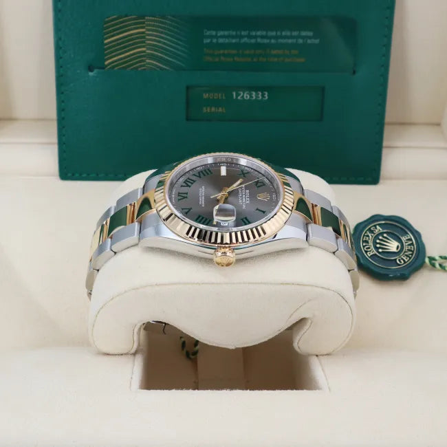 Datejust 41 ‘Wimbledon’ Dial Two-Tone Oyster