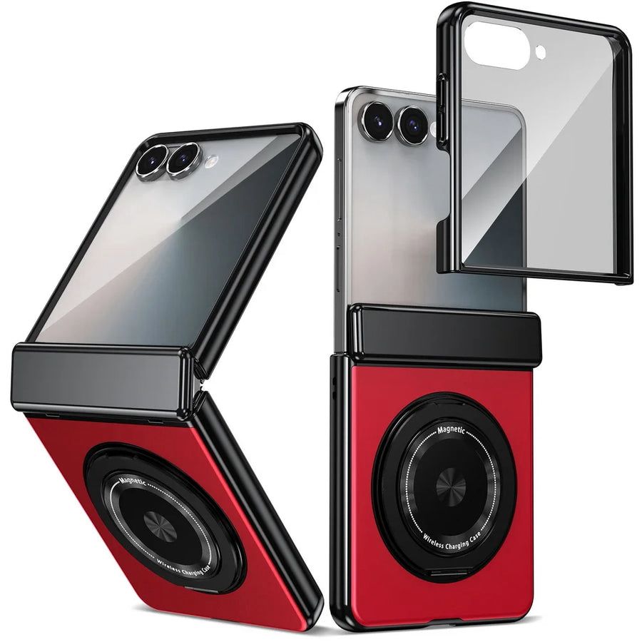 Magnetic Ring Stand Case Z Flip