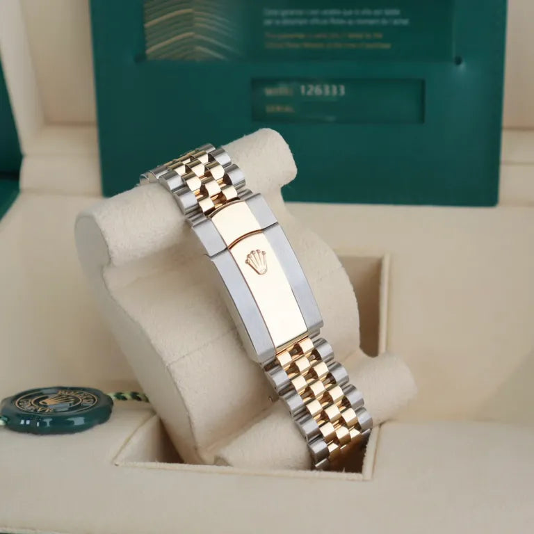 RLX Datejust 41 ‘Wimbledon’ Dial Two-Tone Jubilee