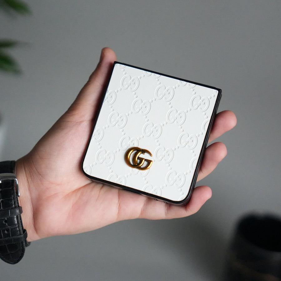 Luxury Embossed Leather Case
