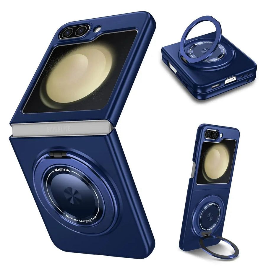Magnetic Ring Stand Case Z Flip