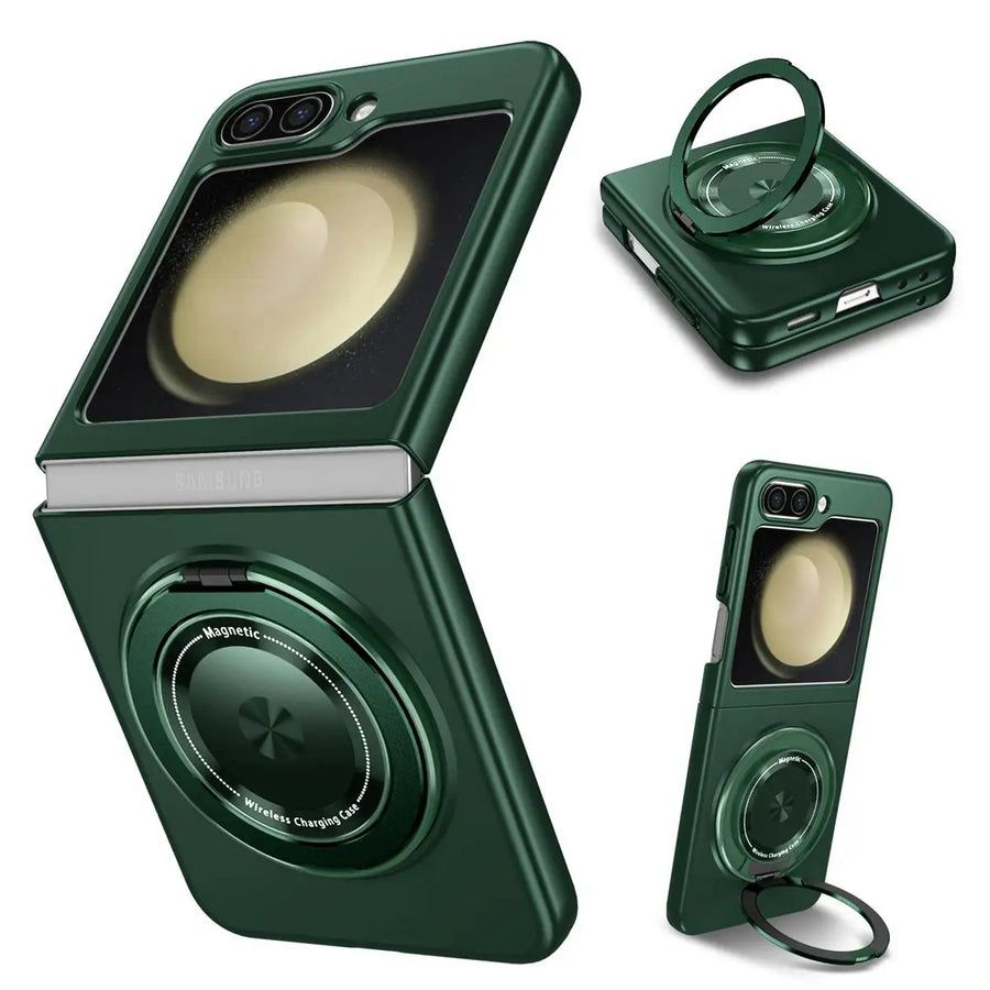 Magnetic Ring Stand Case Z Flip