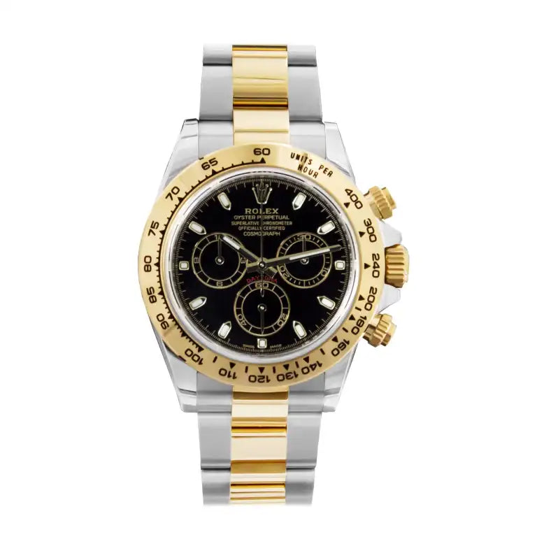nDaytona Acier/Or Jaune BLACK