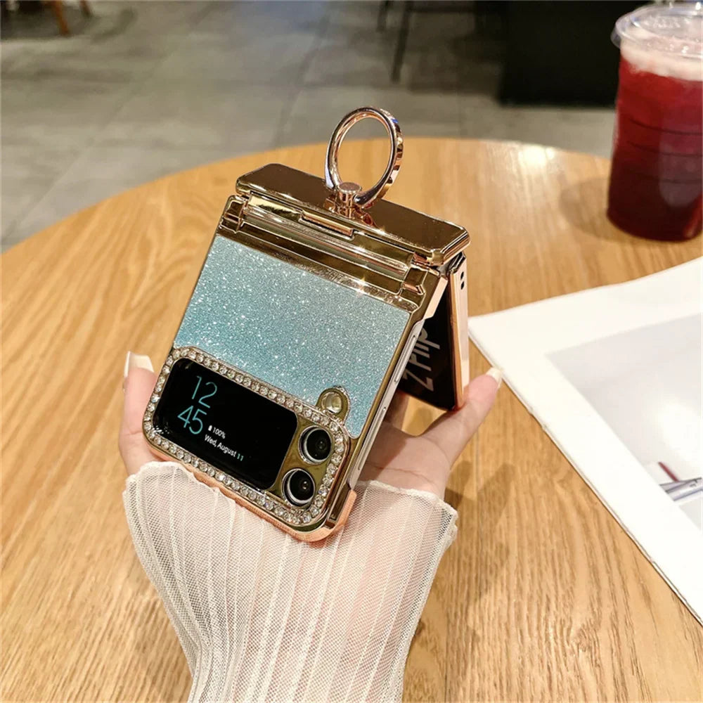 Samsung Z Flip Ring Holder Case