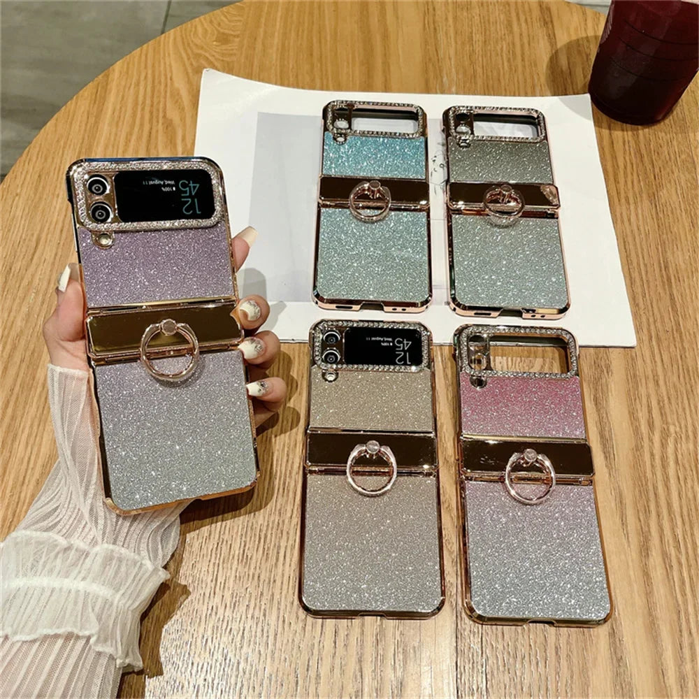 Samsung Z Flip Ring Holder Case