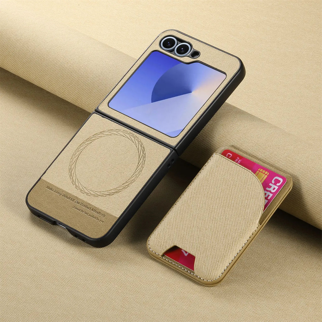 Samsung Z Flip Detachable Wallet Case