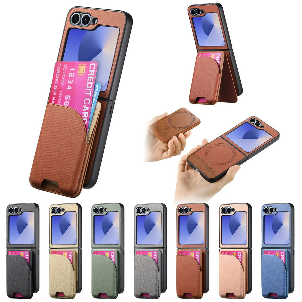 Samsung Z Flip Detachable Wallet Case