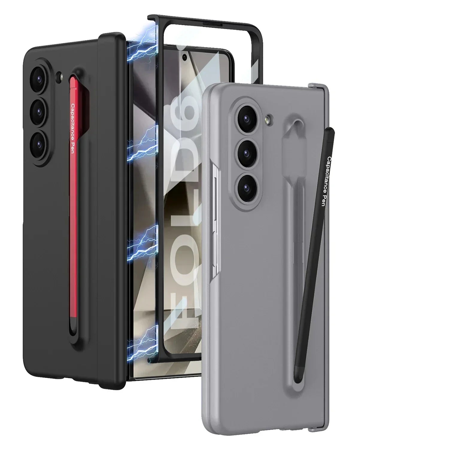 Shockproof Case & Slim Pen Holder