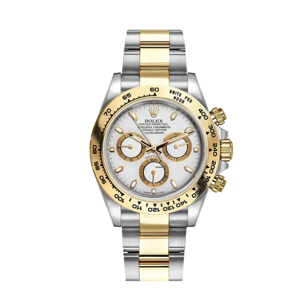 RLX Daytona Stainless Steel Yellow Gold