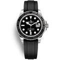 Yacht Master Caoutchouc Noir