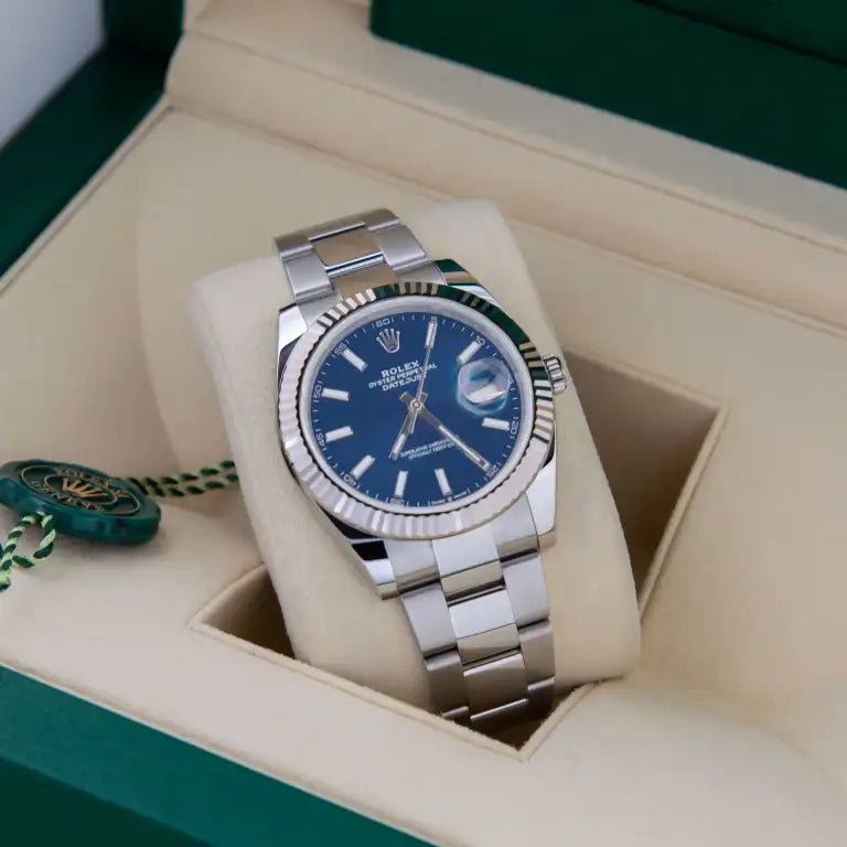 Datejust 41 ‘Blue Index’ Dial Oyster