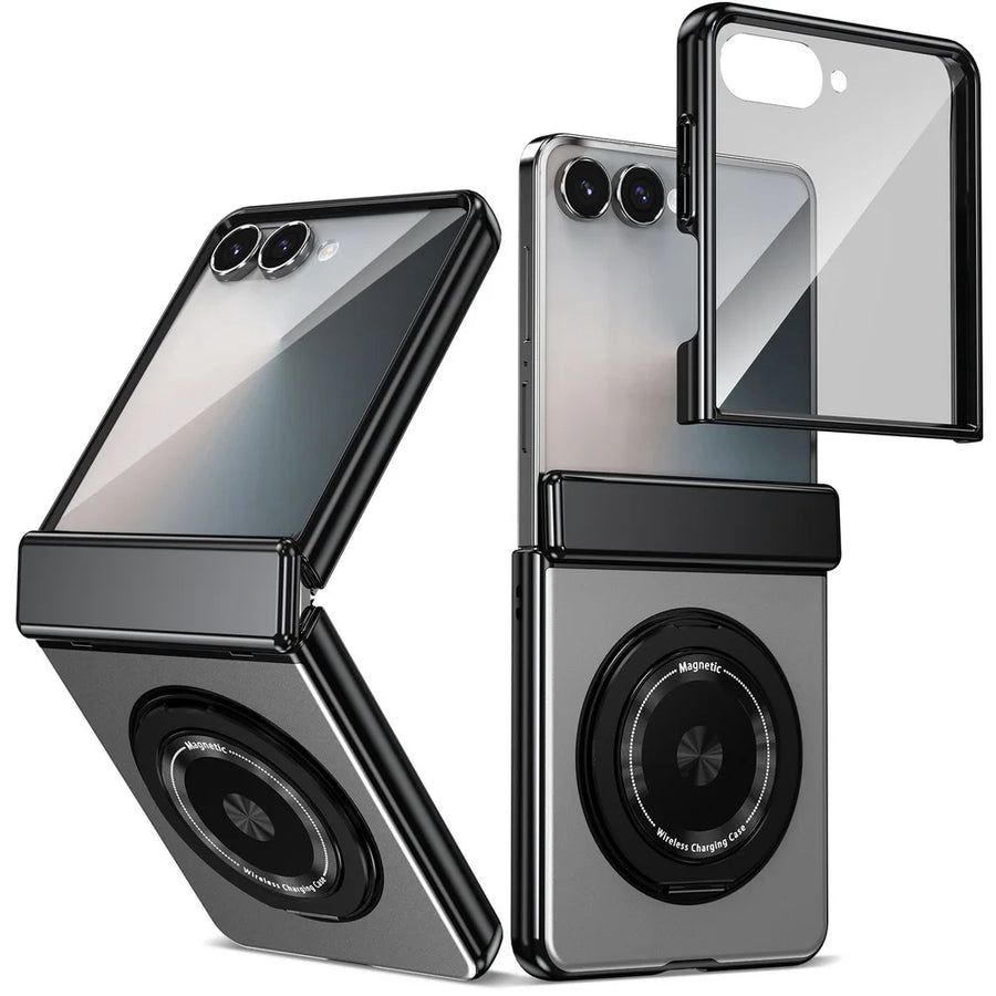 Magnetic Ring Stand Case Z Flip