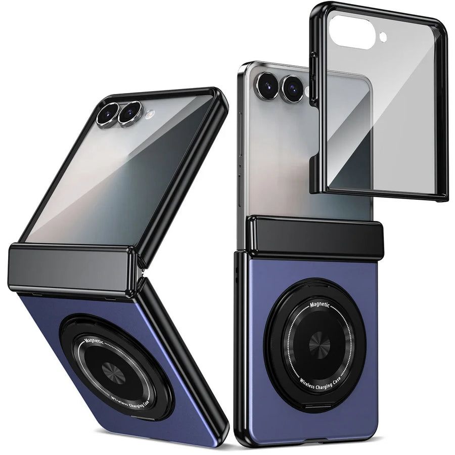 Magnetic Ring Stand Case Z Flip