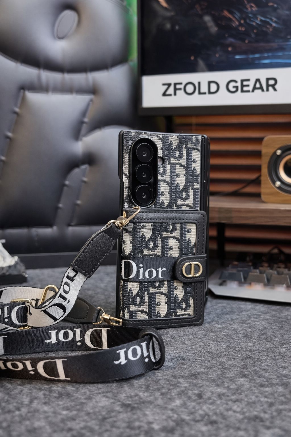 Premium Crossbody Wallet Case