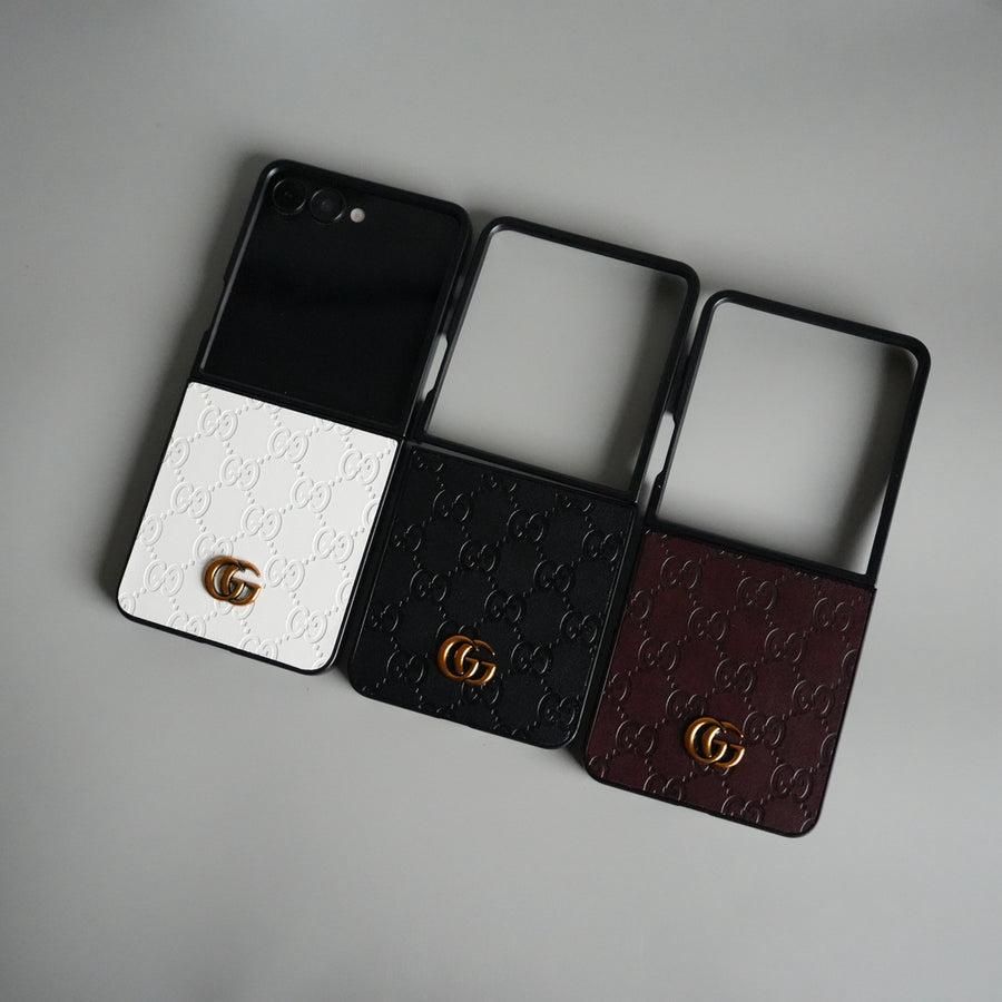Luxury Embossed Leather Case