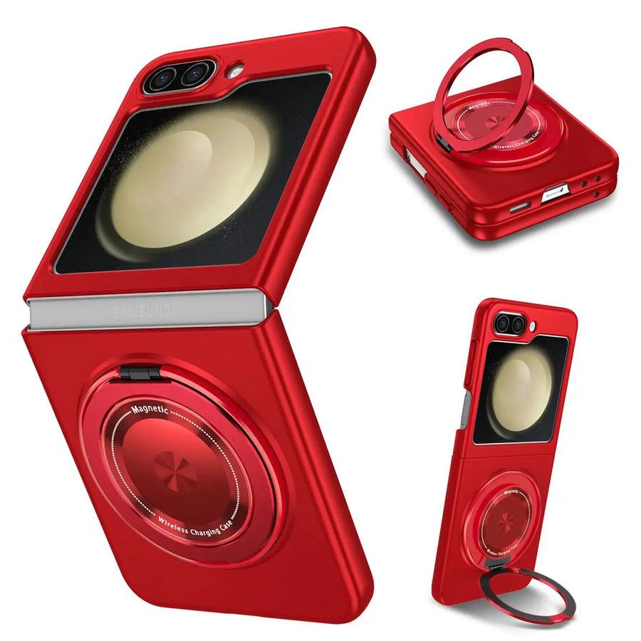 Magnetic Ring Stand Case Z Flip