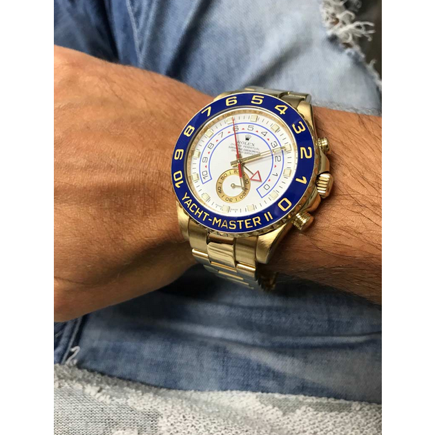 RLX Yacht-Master II Yellow Gold