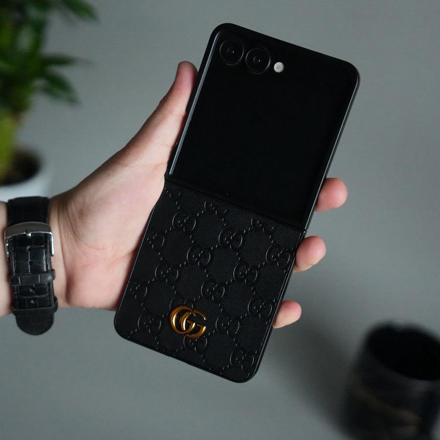 Luxury Embossed Leather Case