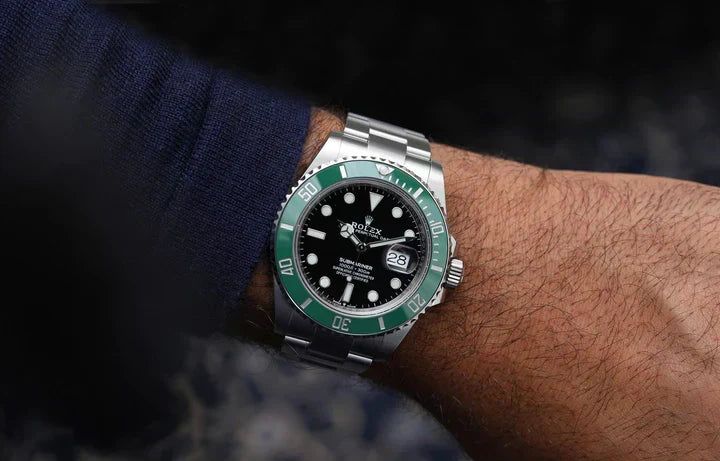 SUBMARINER LUNETTE VERTE