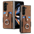 Ring Wallet Case with Card Holder Phone Case