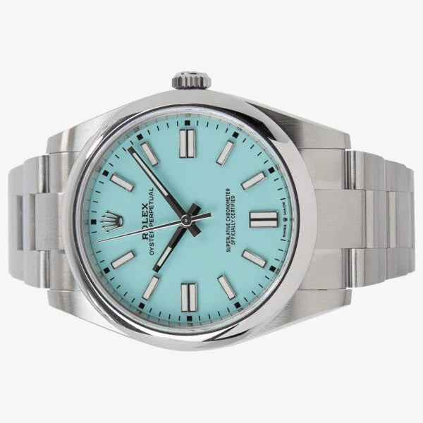 Oyster Perpetual Tiffany Blue Dial 124300 41 mm