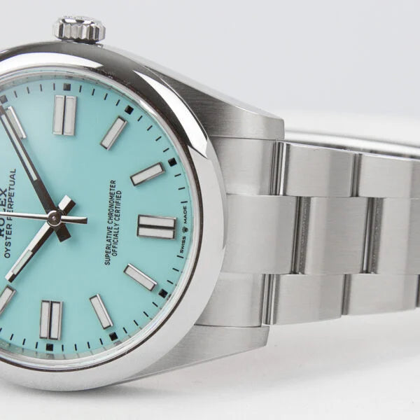 Oyster Perpetual Tiffany Blue Dial 124300 41 mm