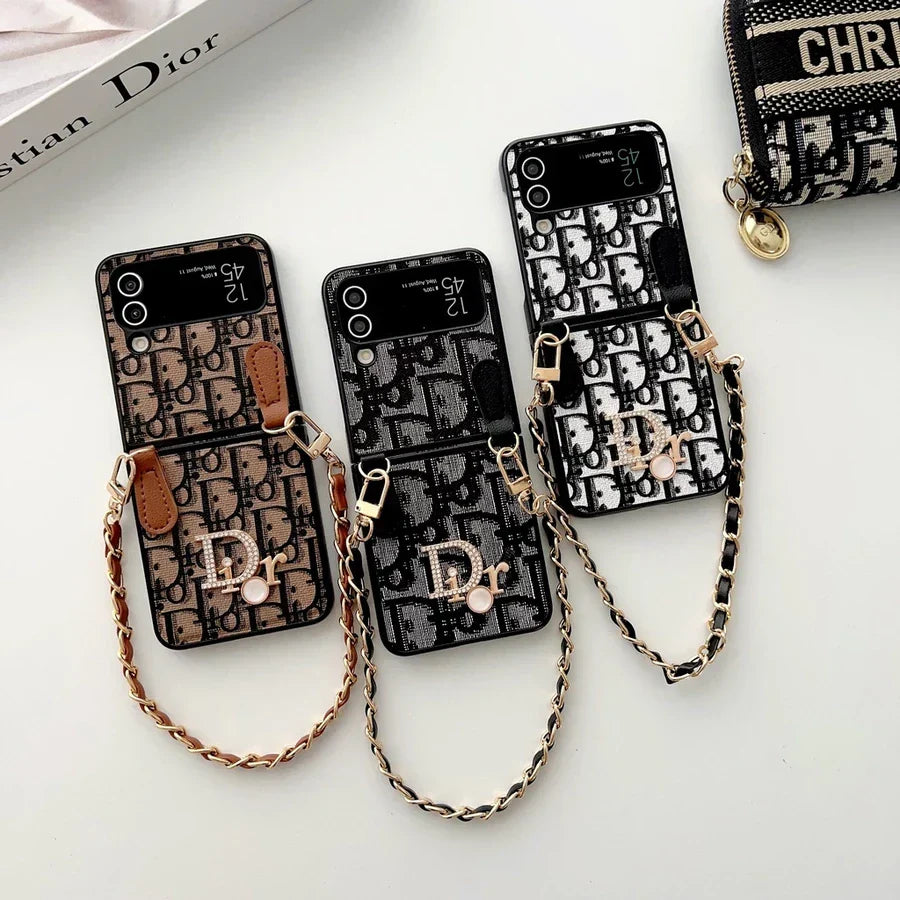 Luxury Crossbody Chain Case-Elegant Pattern