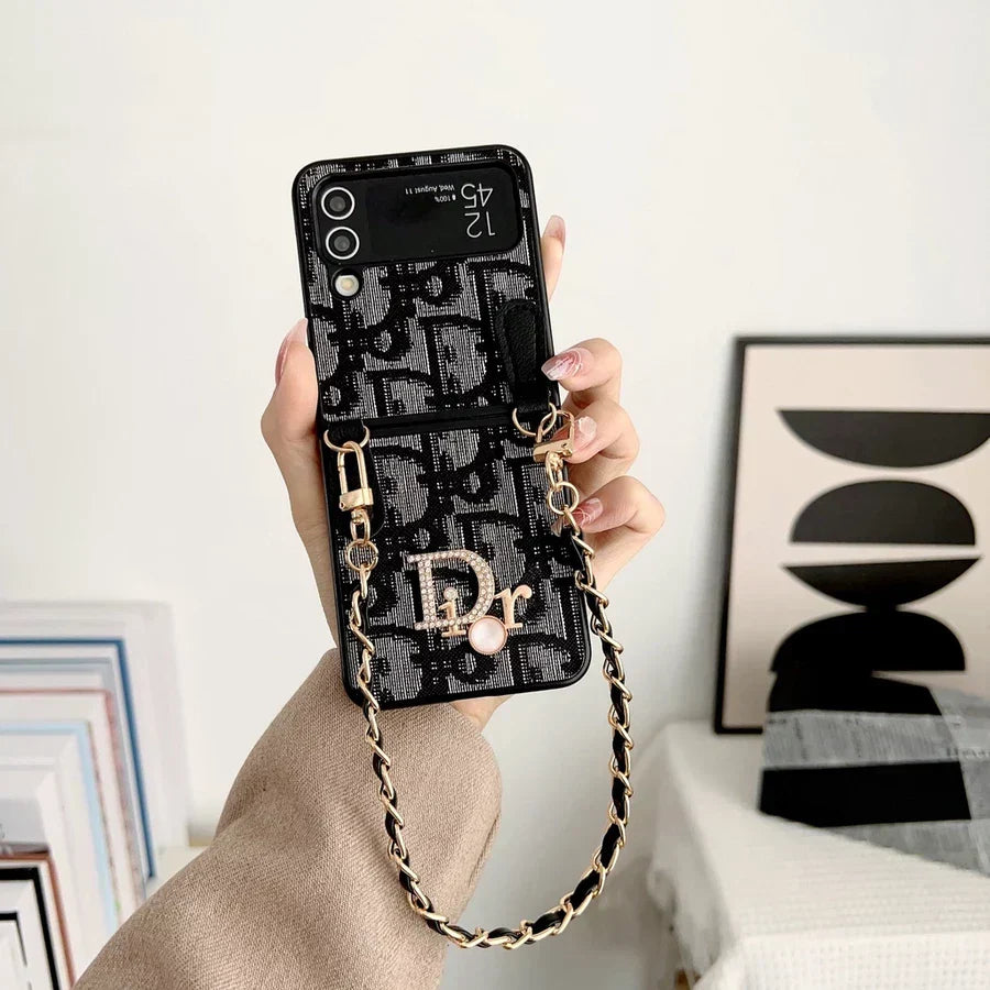 Luxury Crossbody Chain Case-Elegant Pattern