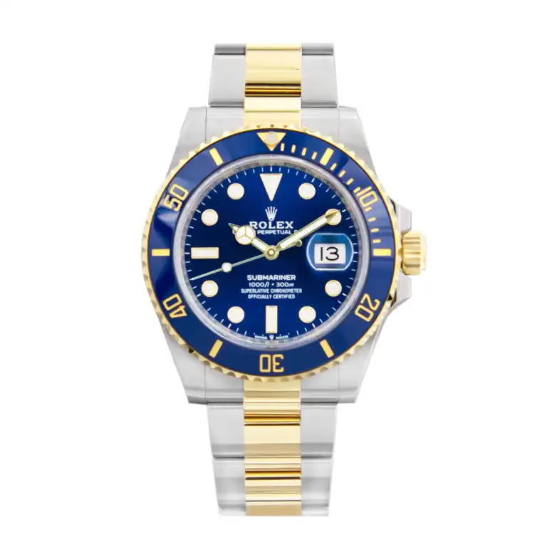 Submariner Date 41mm Two Tone Blue Dial