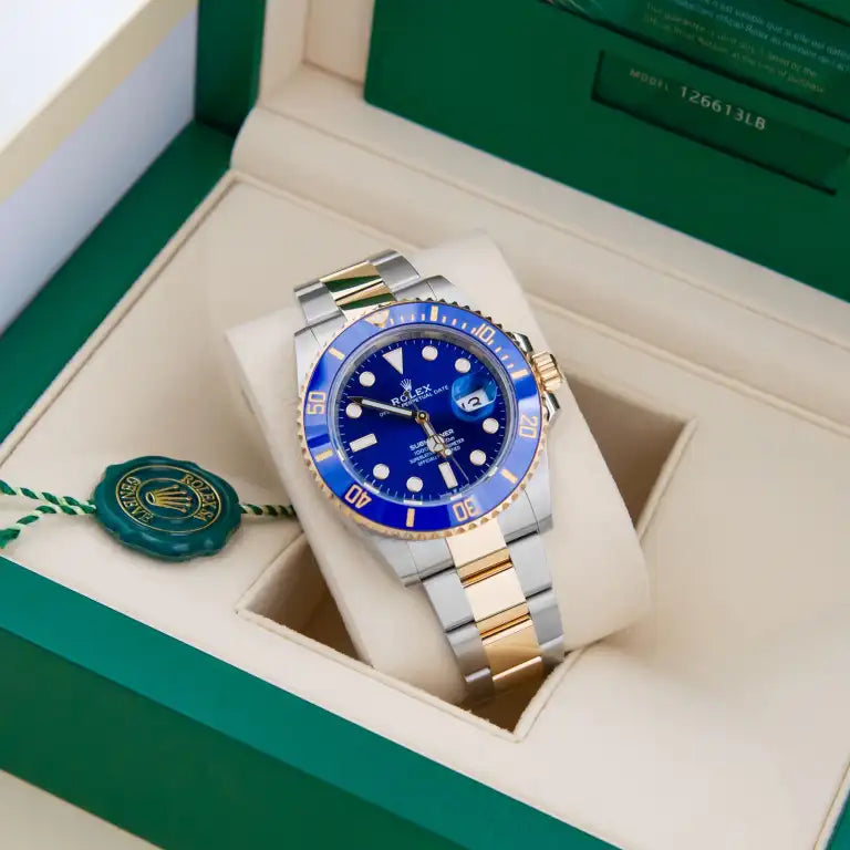 Submariner Date 41mm Two Tone Blue Dial
